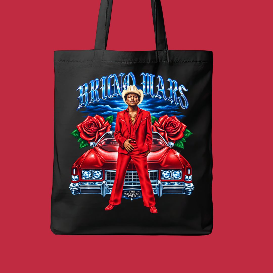 Bruno Mars Tote Bag | Romantic Tour | Australia
