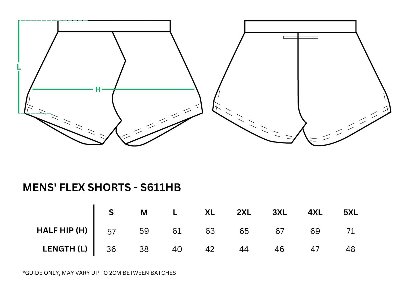 The Spartan - Men's FLEX Shorts