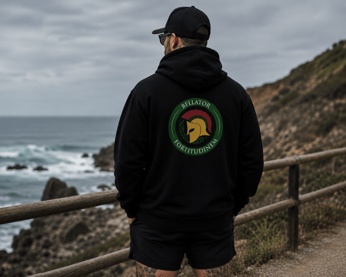 Bellator Fortitudinem - Unisex Hoodie - Three2Tango Tees