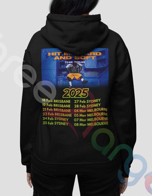 Billie Eilish Hoodie - Australia 2025 Merch - Three2Tango Tees