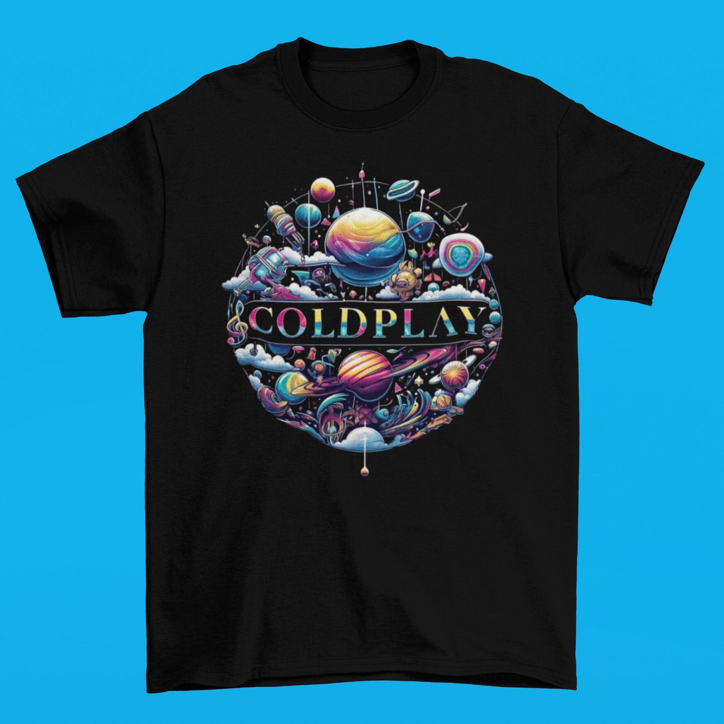 Coldplay Music T-shirt - Australia Tour 2024 - Three2Tango Tee's