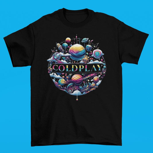 Coldplay T-shirt - Australia Tour 2024 - Music of the spheres - Three2Tango Tees