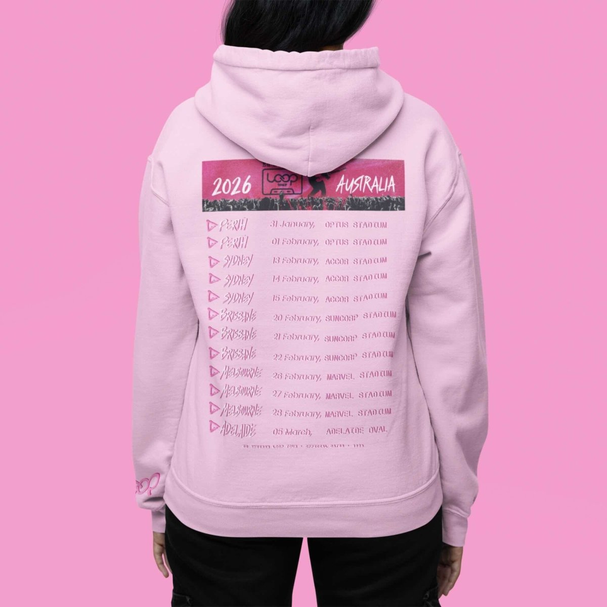 Ed Sheeran Loop Tour Merch Australia | Play Hoodie - Three2Tango Tees