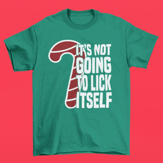 Funny Christmas T-shirt - Candy Cane - Three2Tango Tees