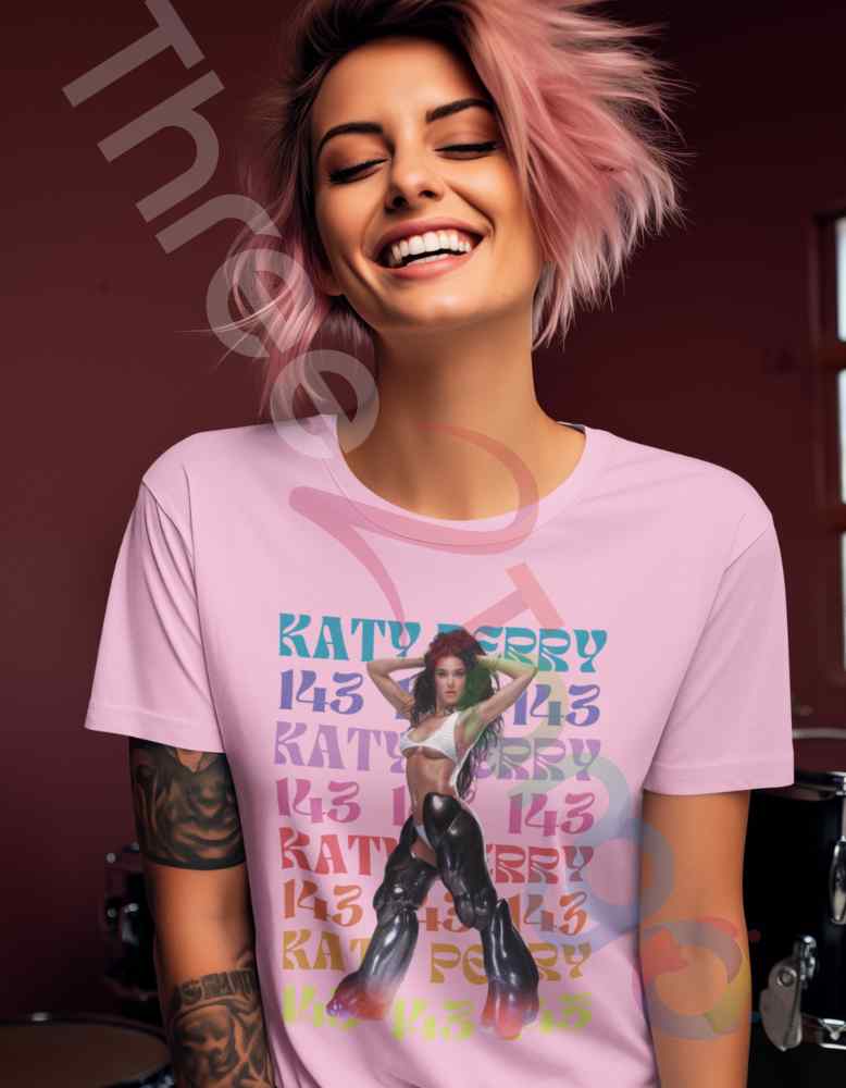Katy Perry 2025 Australia T Shirt Merch 134 Retro Vibes Tee Three2Tango Tee s