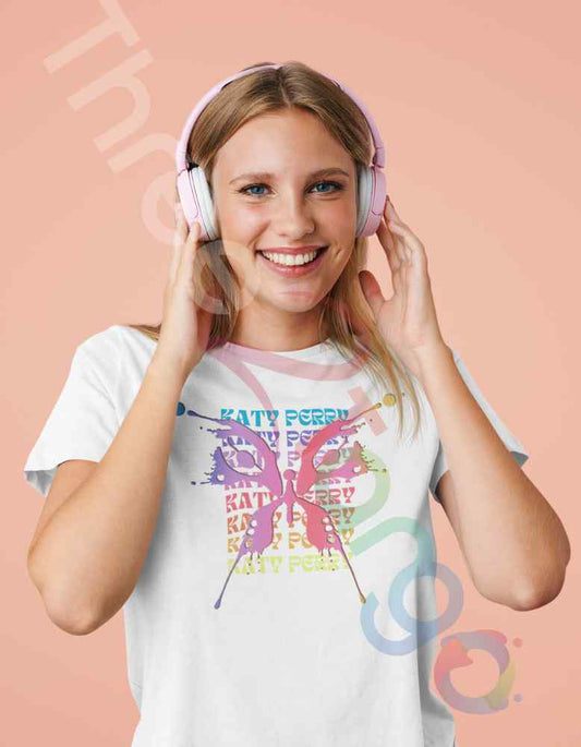 Katy Perry 2025 Australia Tour Fan - Inspired T-Shirt | Butterfly Dreams - Three2Tango Tees