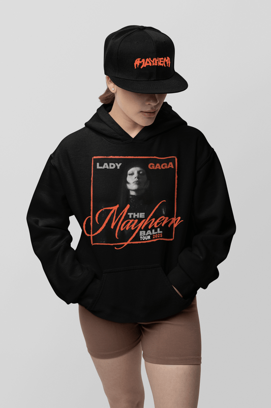 Lady Gaga Mayhem Tour 2025 Hoodie - Gaga Tribute Hoodie | Fan - Made Merch for Aussie Little Monsters - Three2Tango Tees