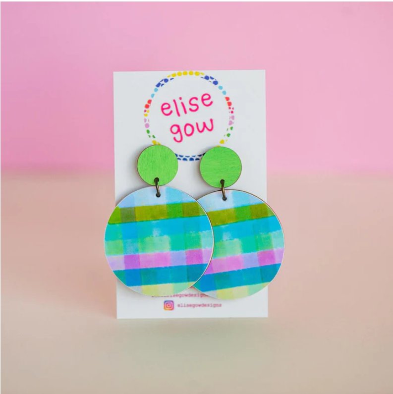 Mother's Day Card + Earring Combo - Freshly Picked - Three2Tango Tees