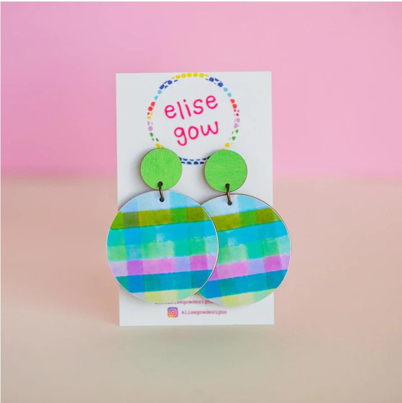 Mother's Day Card + Earring Combo - Freshly Picked - Three2Tango Tee's