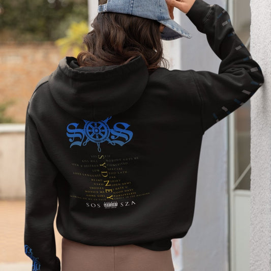 SZA SOS Hoodie - Australia Tour 2024 - Three2Tango Tees