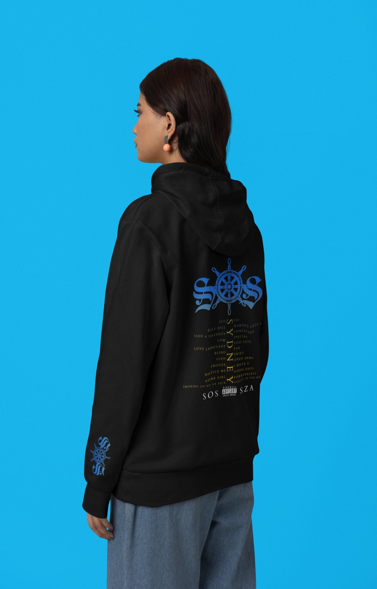 SZA SOS Hoodie - Australia Tour 2024 - Three2Tango Tee's