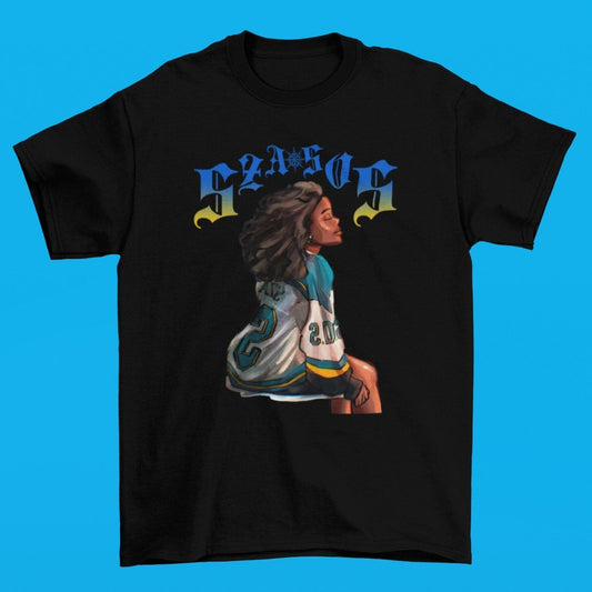 SZA SOS T-shirt - Australia Tour 2024 - Reflections Tee - Three2Tango Tees