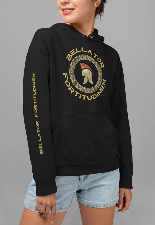 Bellator Fortitudinem - Unisex Hoodie - Three2Tango Tees