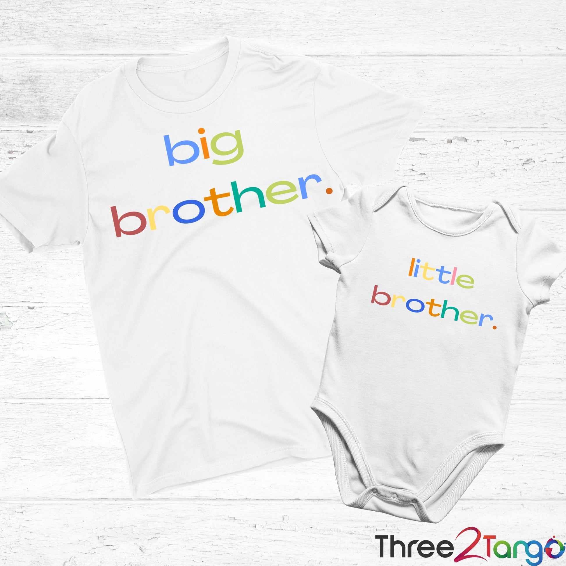 Big Brother / Little Brother Matching T-Shirts - Three2Tango Tee's