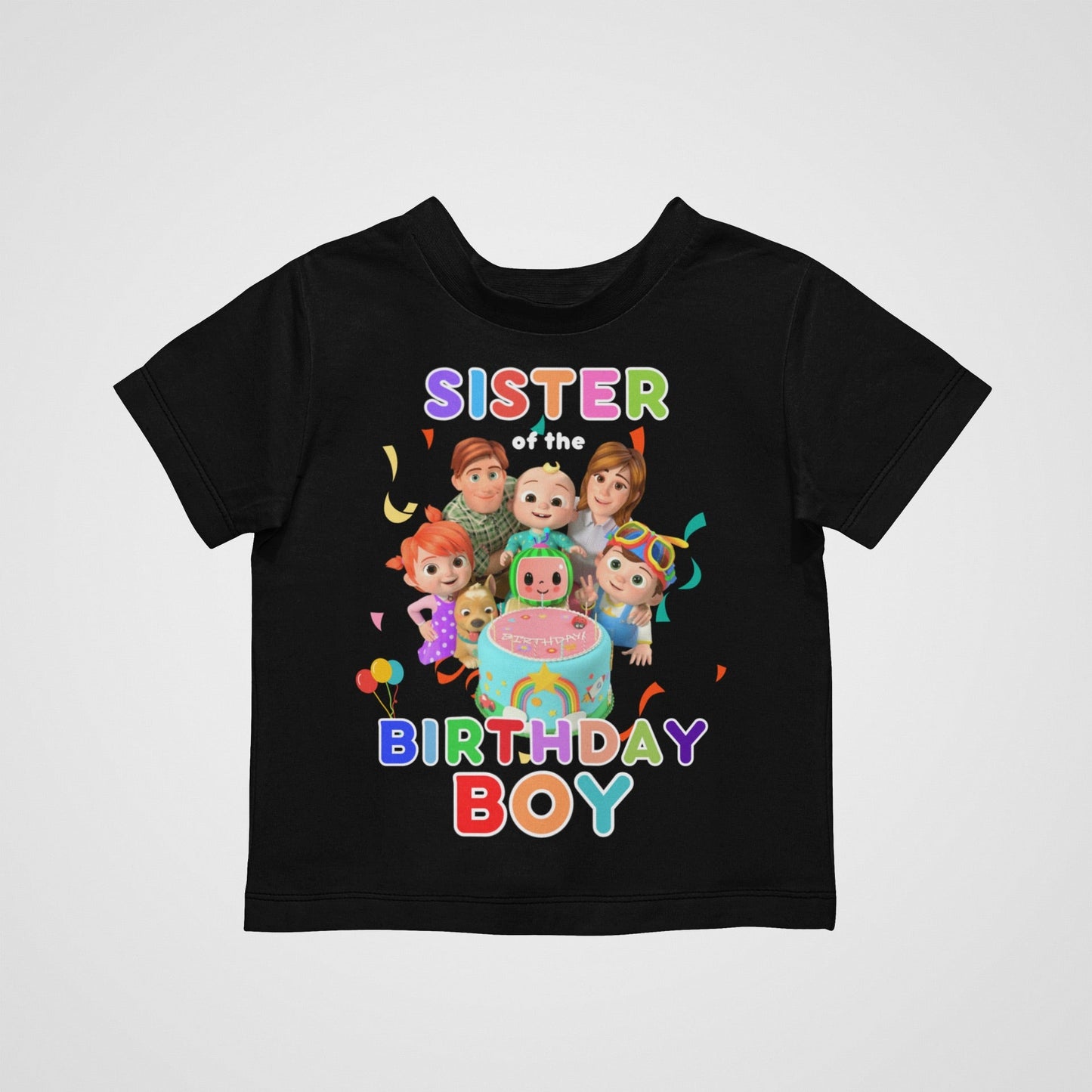 Cocomelon Matching Family Birthday Tshirts - Three2Tango Tee's