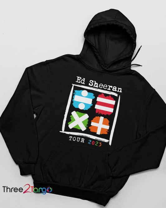 Ed Sheeran Hoodie - Australia Tour 2023 T-shirt, Math Signs - Three2Tango Tee's