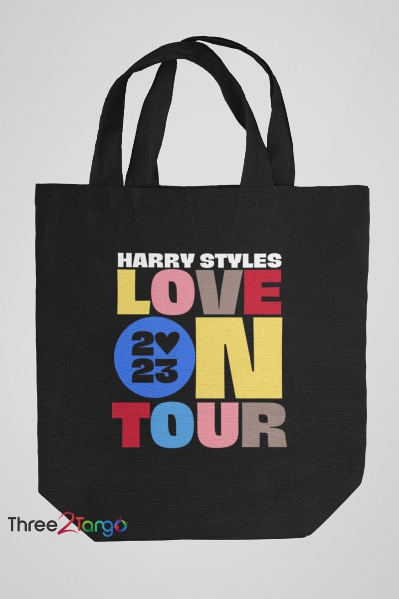 Harry Styles Merchandise | Love on Tour 2023, Tote Bag - Three2Tango Tees