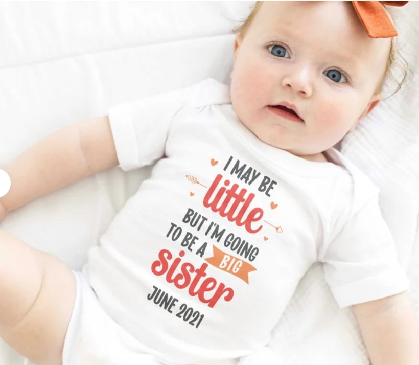 Little Sibling Baby Bodysuit - Three2Tango Tees