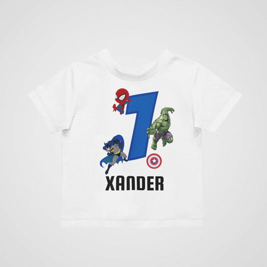 Personalized Superhero Kids T-Shirt - Three2Tango Tees