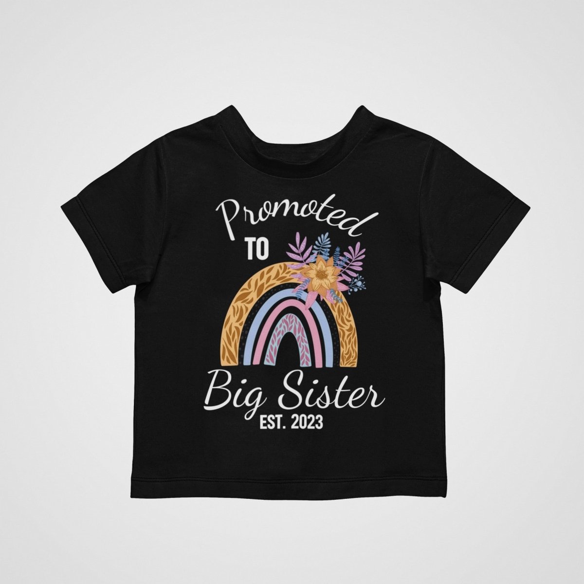 Promoted to big sister T-shirt - Three2Tango Tees