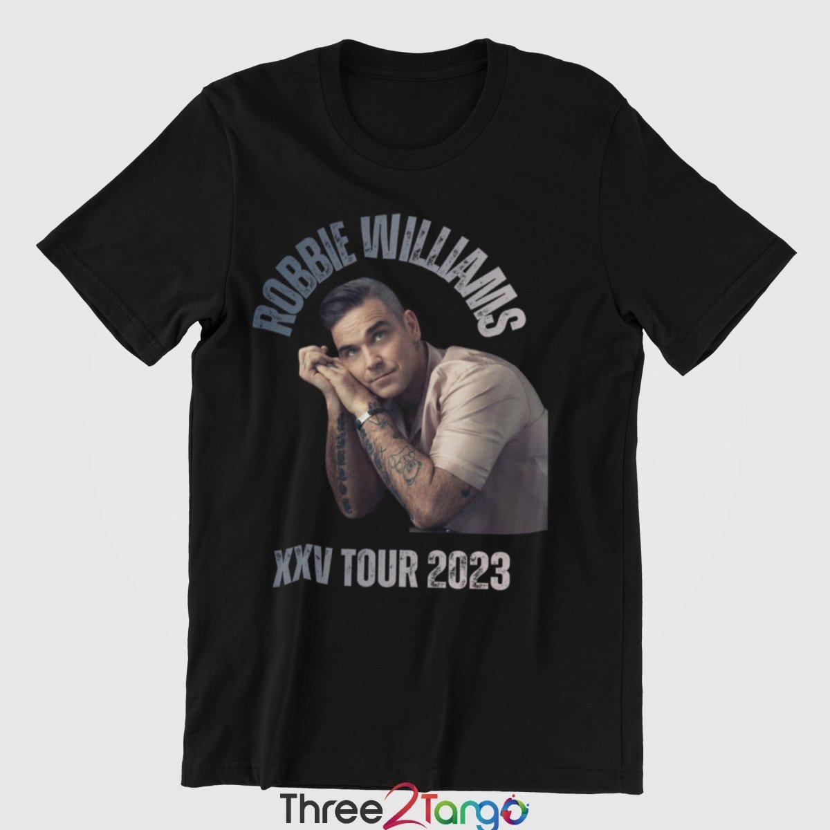 Robbie's Reflective - XXV Tour 2023 Tee T-Shirt - Three2Tango Tees