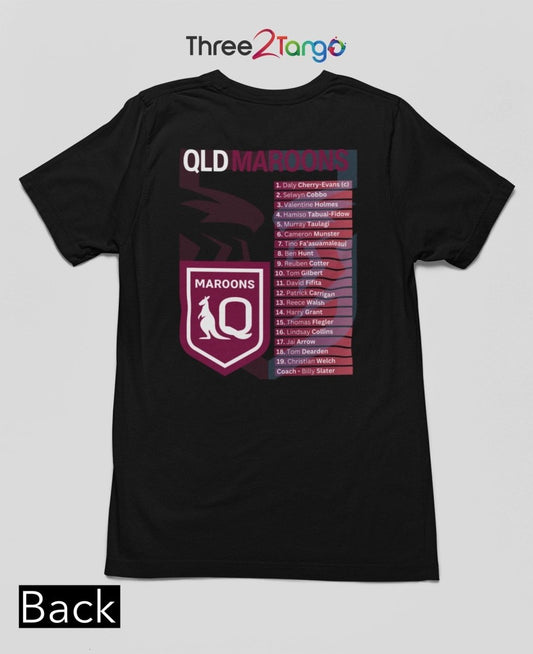 State of Origin Champions 2023 - QLD Maroons T-shirt - Three2Tango Tees
