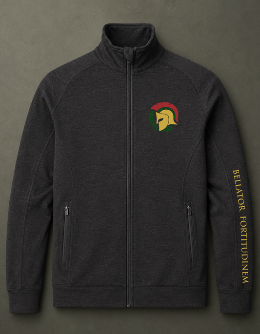 The Spartan - Men's Heather Zip Jacket