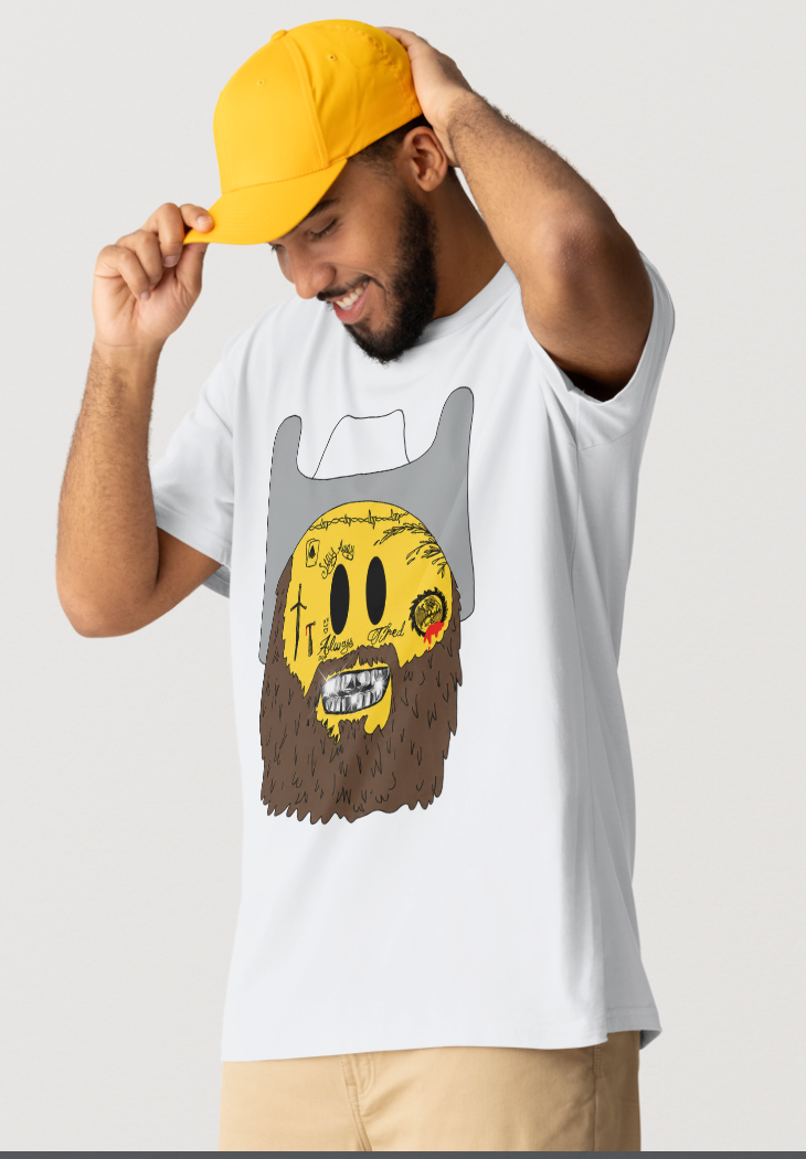 Post Malone Big Ass Posty Grin Tee – Australia Tour 2026 Concert T-Shirt