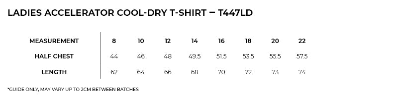 Bellator Fortitudinem - Women's Accelerator Cool Dry Tee