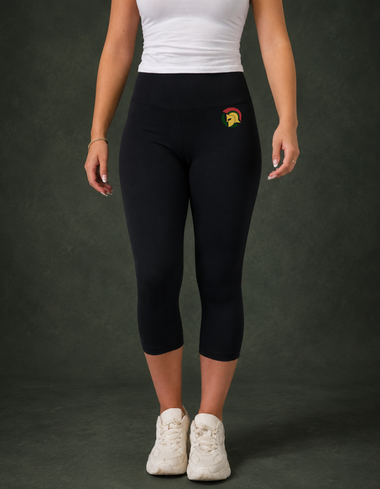 The Spartan - Women's High Rise 3/4 Leggings