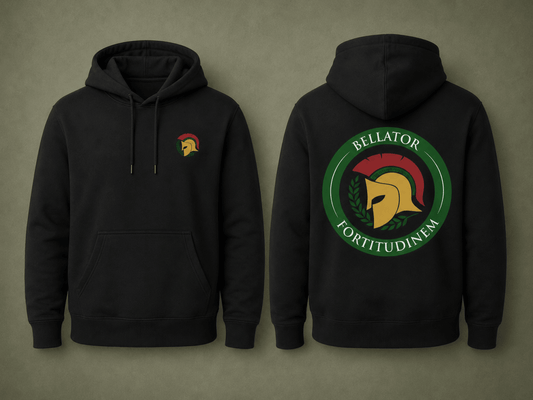 Bellator Fortitudinem - Unisex Hoodie - Three2Tango Tees