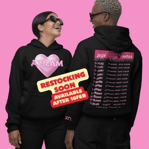 Ed Sheeran Aussie Tour Merch 2026 | The Azizam Hoodie (Temporarily Unavailable) - Three2Tango Tees