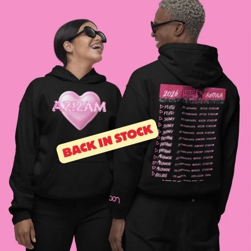 Ed Sheeran Aussie Tour Merch 2026 | The Azizam Hoodie (Temporarily Unavailable) - Three2Tango Tees