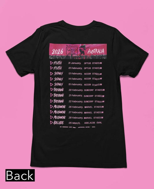 Ed Sheeran Aussie Tour Merch 2026 | The Azizam Tee - Three2Tango Tees