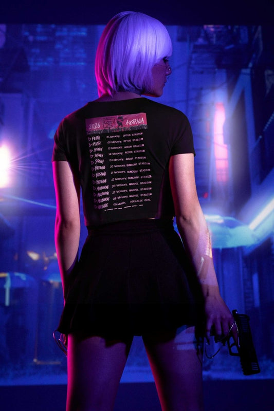Ed Sheeran Loop Tour Merch Australia | Play Crop Tee - Three2Tango Tees