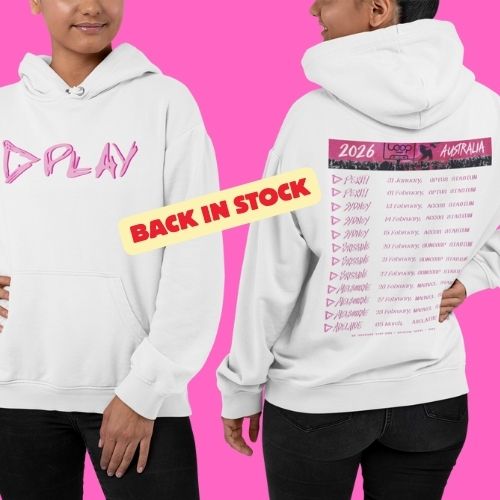 Ed Sheeran Loop Tour Merch Australia | Play Hoodie - Three2Tango Tees