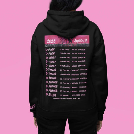 Ed Sheeran Loop Tour Merch Australia | Play Hoodie - Three2Tango Tees