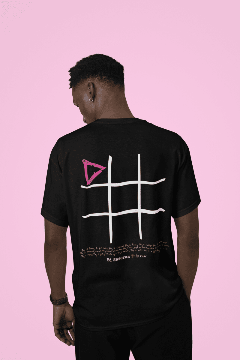 Ed Sheeran Merch |Tic Tac Toe Tee | Australia 2026 - Three2Tango Tees