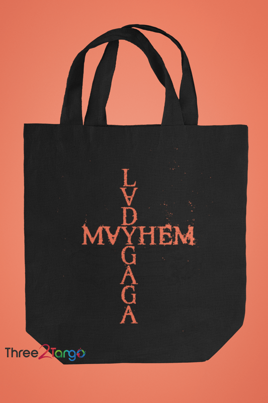 Gaga Mayhem Tour 2025 Tote – Gaga Logo - Three2Tango Tees