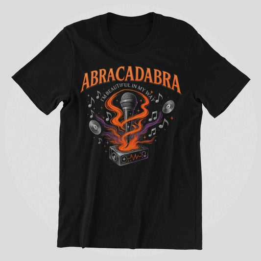 Lady Gaga Mayhem Tour 2025 Tshirt – Abracadabra | Printed in Australia - Three2Tango Tees