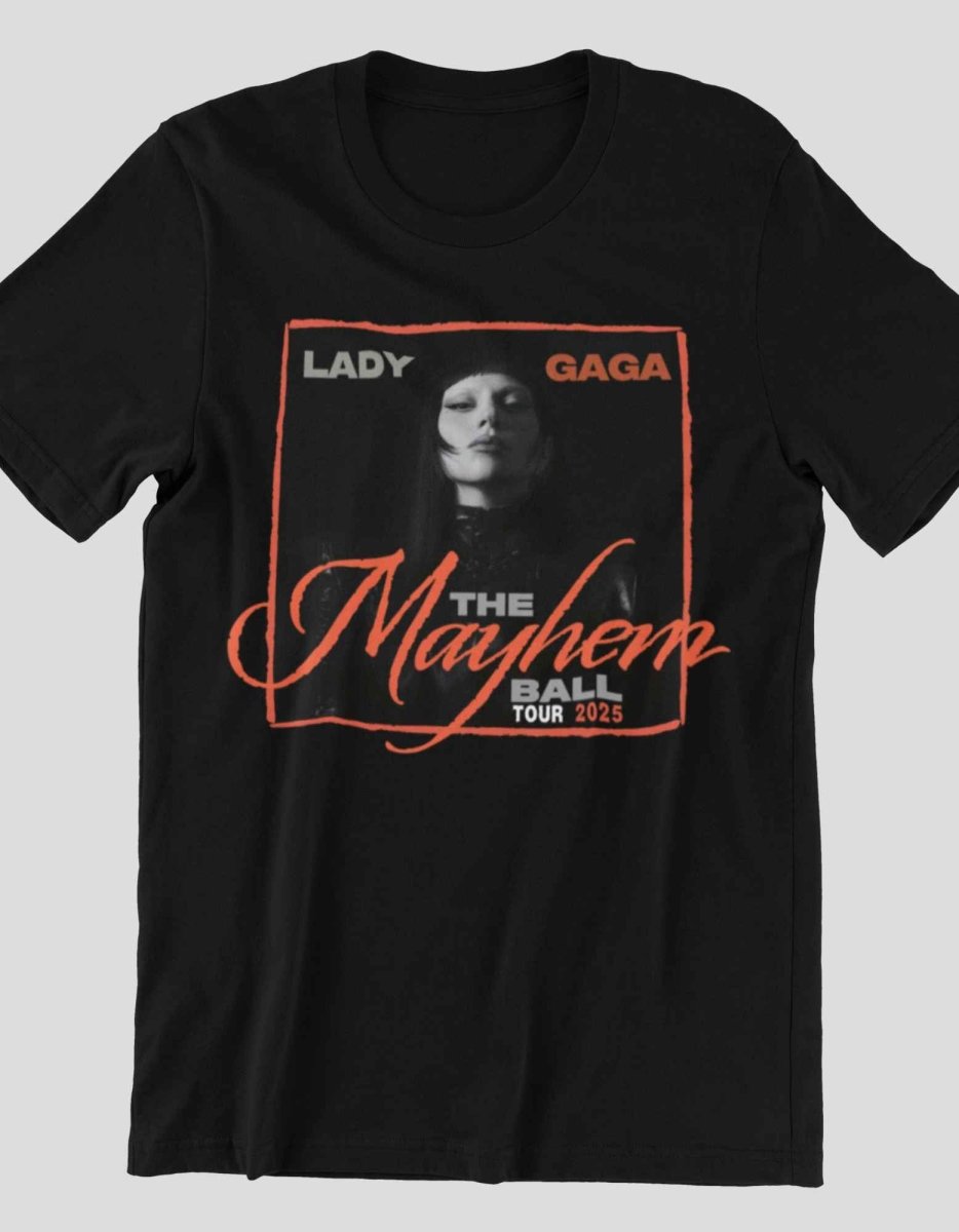 Lady Gaga Mayhem Tour 2025 Tshirt – The Gaga Tribute | Fan - Made Merch for Aussie Little Monsters - Three2Tango Tees