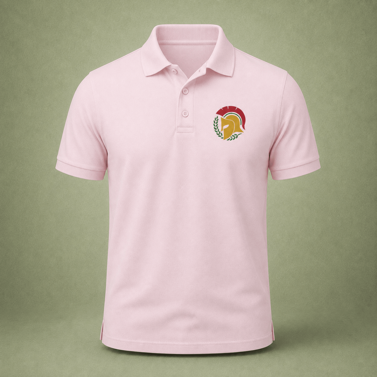 Polo Shirt - Bellator Fortitudinem Emblem - Three2Tango Tees