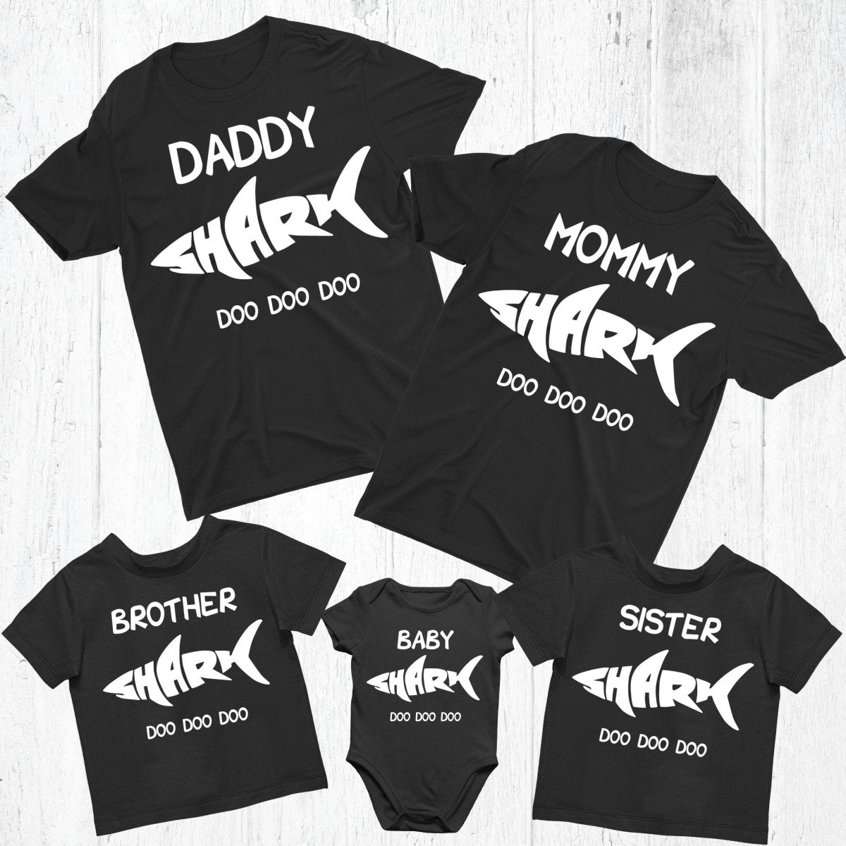 Baby Shark Doo Doo Matching Family Shirts - Three2Tango Tees