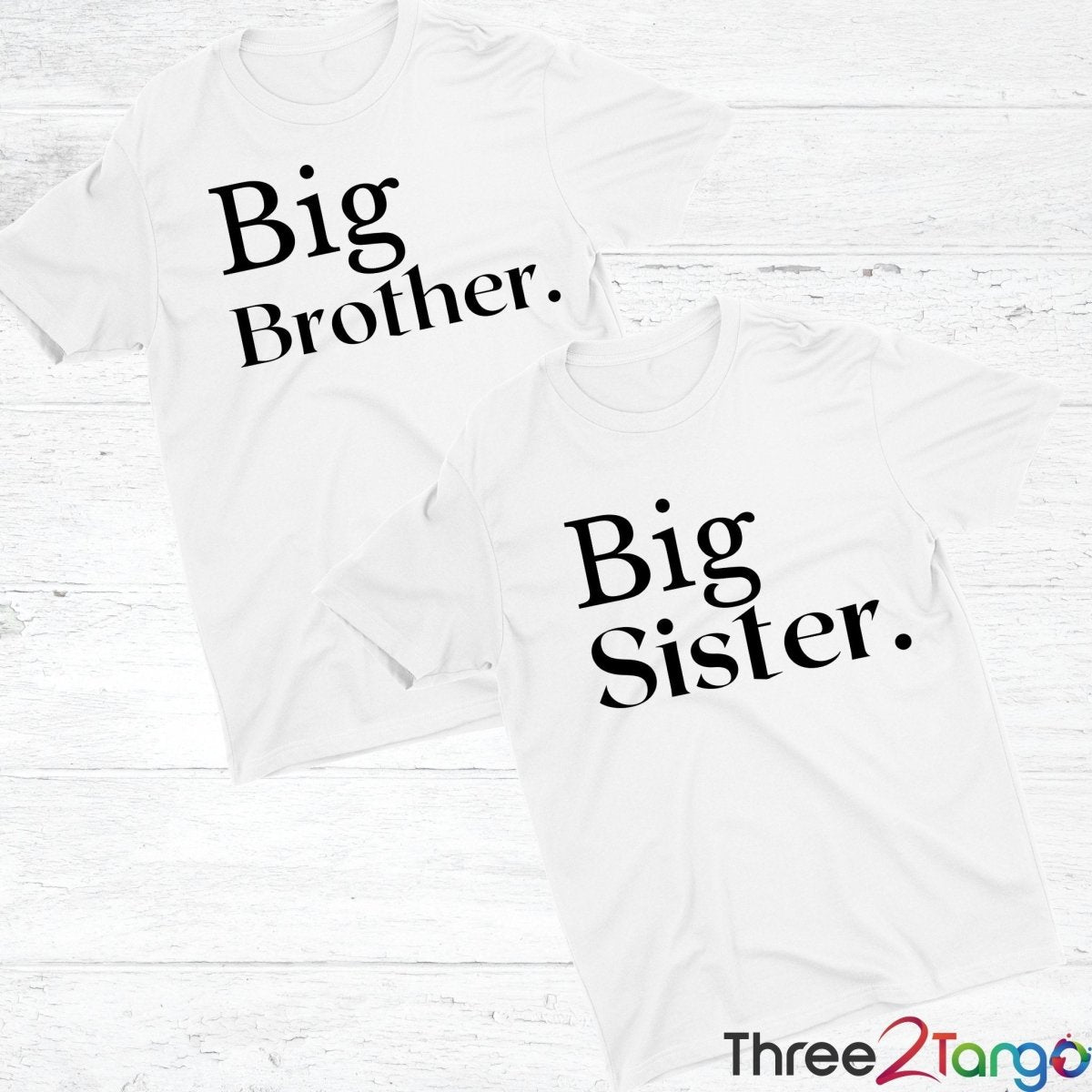 Big Brother/ Big Sister T-shirt - Three2Tango Tees