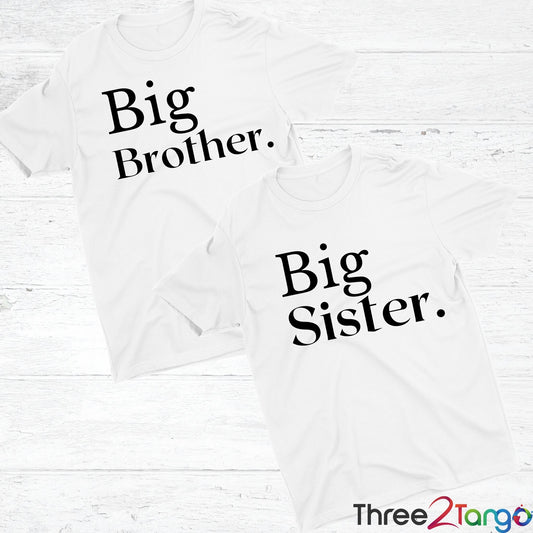 Big Brother/ Big Sister T-shirt - Three2Tango Tee's