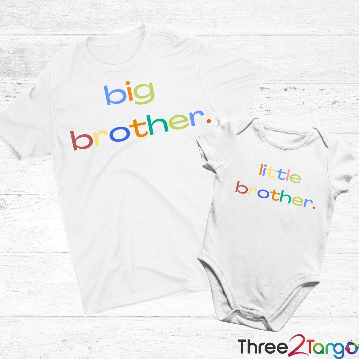 Big Brother / Little Brother Matching T-Shirts - Three2Tango Tees