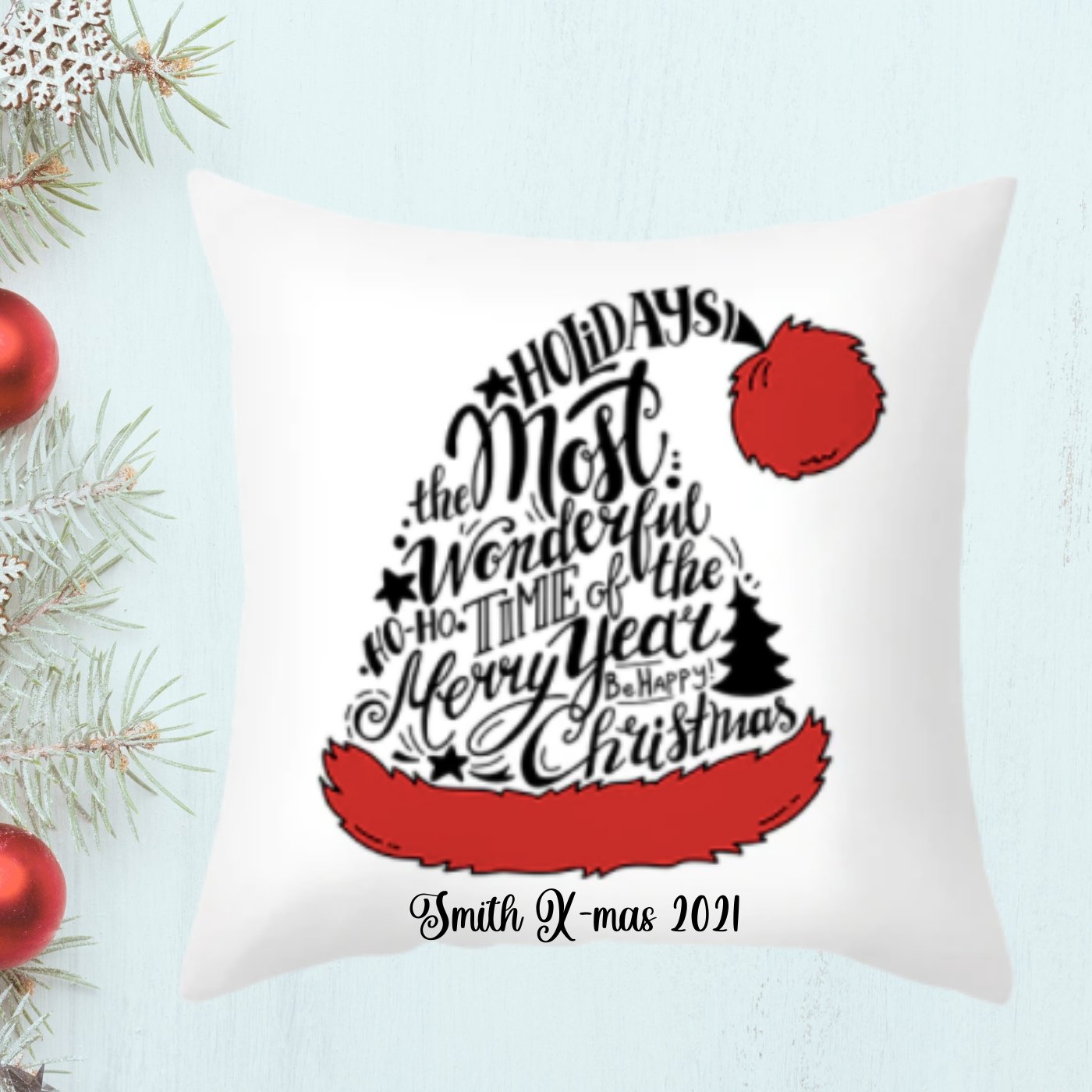 Christmas Cushions - Set of x2 - Three2Tango Tee's