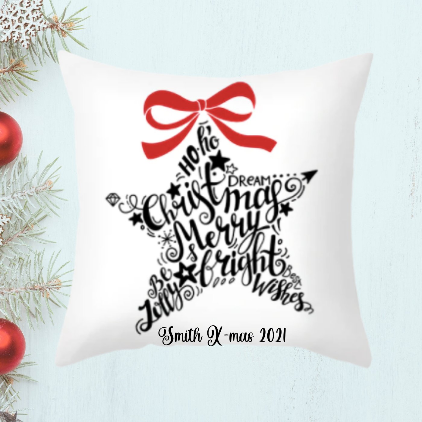 Christmas Cushions - Set of x2 - Three2Tango Tee's