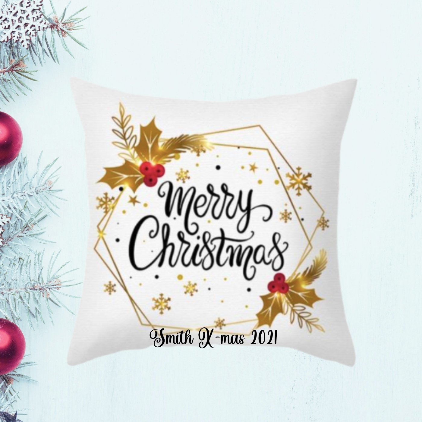 Christmas Cushions - Set of x2 - Three2Tango Tee's