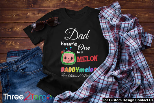 Cocomelon Dad T-shirt | Father's Day Gift - Three2Tango Tee's